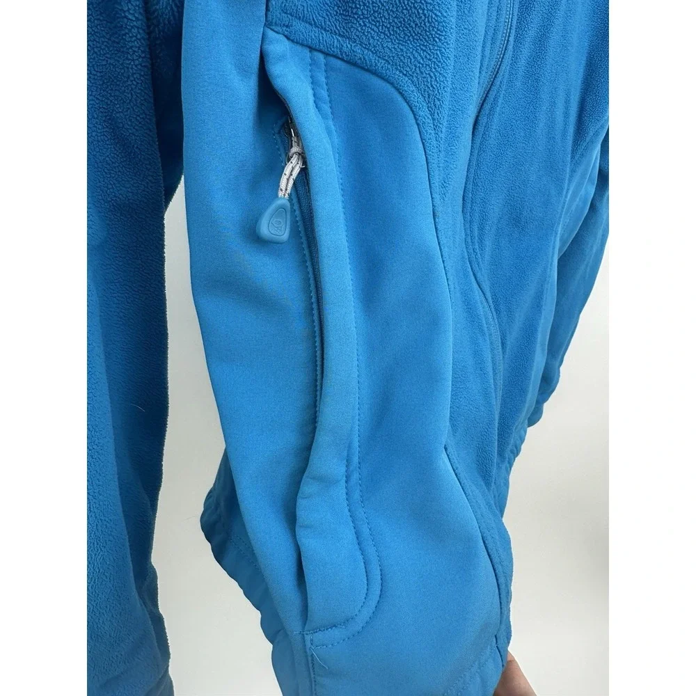 Mountain Hardwear WOMEN'S MOUNTAIN MONKEY TECH Fill Zip‎ Jacket Medium Blue